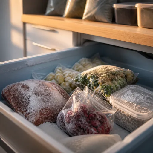 Congélation maison : les températures, durées et erreurs qui gâchent vos aliments sans que vous le sachiez