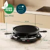 Test Princess Raclette 6 Grill Party : la petite pierre ronde qui fait le taf sans prendre toute la table