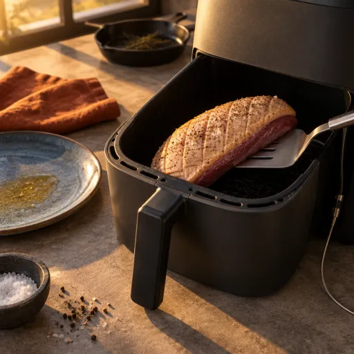 Cuisiner un magret de canard avec un airfryer