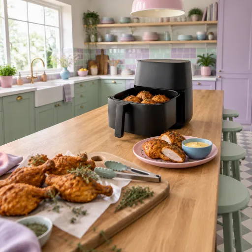 Maîtrisez l'art du poulet croustillant avec l'airfryer