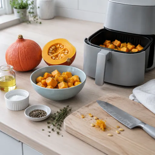 Cuisiner le potimarron avec un airfryer : astuces et recettes