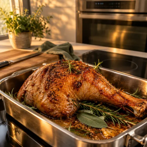 Réussir la cuisse de dinde au four avec votre cuisinière moderne