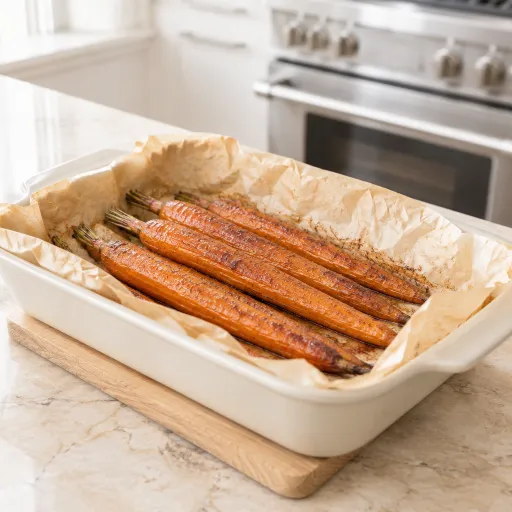 Carottes rôties au four : réussir une cuisson parfaite avec votre cuisinière moderne