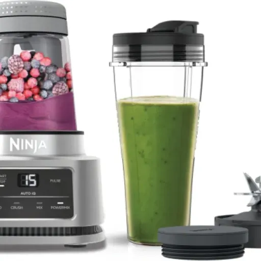 Avis Ninja Foodi Power Nutri Blender CB100EU : un petit 2-en-1 très nerveux pour smoothies épais et glace pilée