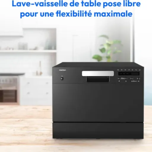 Avis MEDION DWT 60 : le mini lave-vaisselle 6 couverts qui vise les petites cuisines