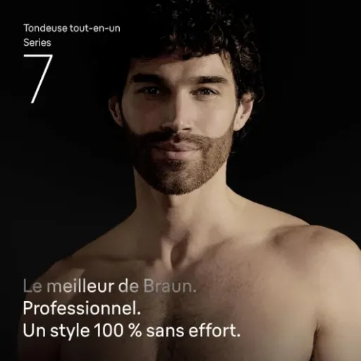 Avis Braun Tondeuse Tout-En-Un Series 7 AIO7545 : un kit 12-en-1 vraiment polyvalent pour barbe, cheveux et corps
