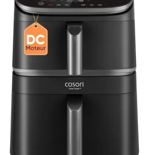 Avis COSORI Turbo Tower 10,8L : la double air fryer verticale qui libère le plan de travail