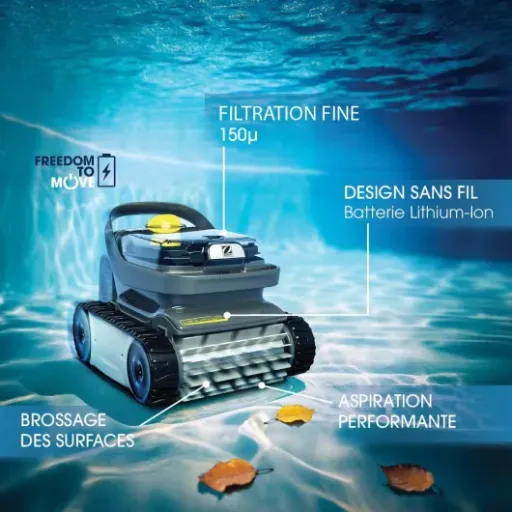 Avis Zodiac Pixel OP 32 : le petit robot piscine sans fil qui vise les bassins jusqu’à 8x4 m