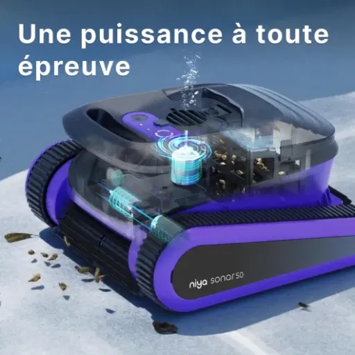 Avis Niya Sonar 50 Dolphin : le robot de piscine sans fil qui mise tout sur l'autonomie