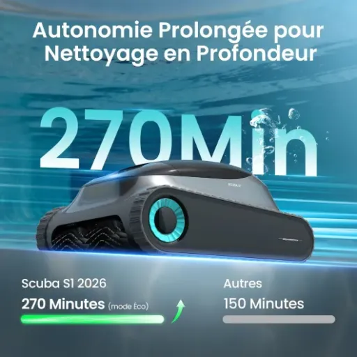 Avis Aiper Scuba S1 : le robot piscine sans fil qui veut remplacer le balai manuel