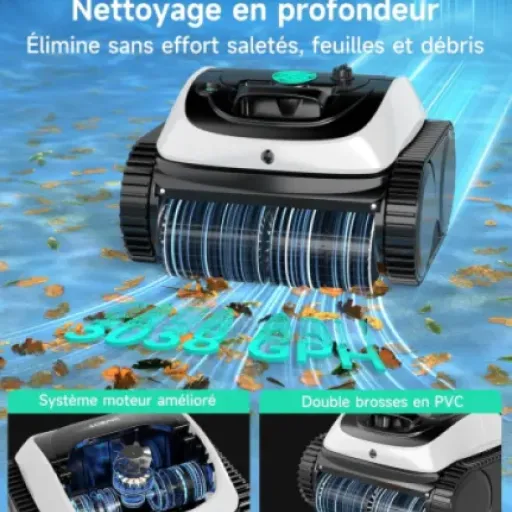 Avis WYBOT C1 Robot Piscine : le nettoyeur sans fil qui veut simplifier l’entretien du bassin