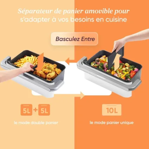 Avis COSORI Air Fryer 10L Twinfry : la grosse friteuse à double zone qui veut remplacer le four
