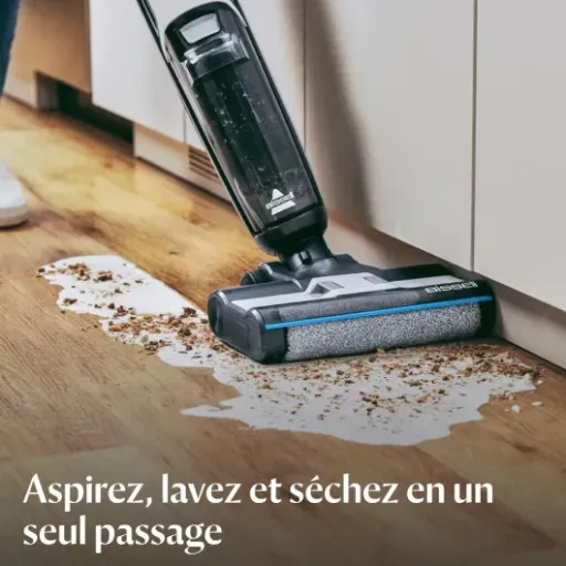Avis Bissell CrossWave HF3 : l’aspirateur laveur sans fil qui veut remplacer serpillère et aspirateur