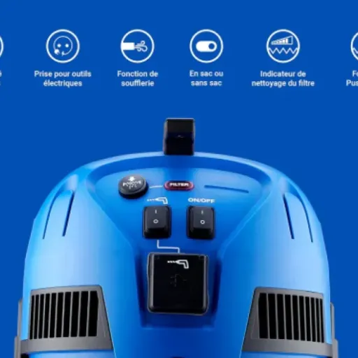 Avis Nilfisk Multi II 30L T VSC INOX : l’aspirateur eau et poussière costaud pour garage, jardin et bricolage