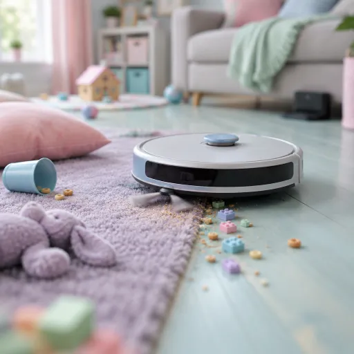 Aspirateur robot pour parent débordé : comment choisir un modèle qui fait vraiment le travail dans une maison avec enfants