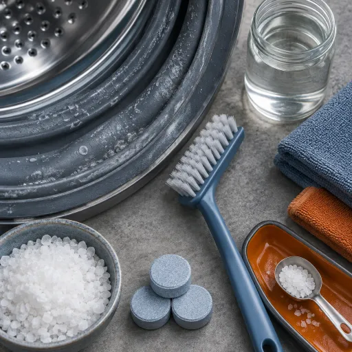 Nettoyer son lave-linge sans l'abîmer : la vérité sur le vinaigre, les cristaux de soude et les pastilles du commerce