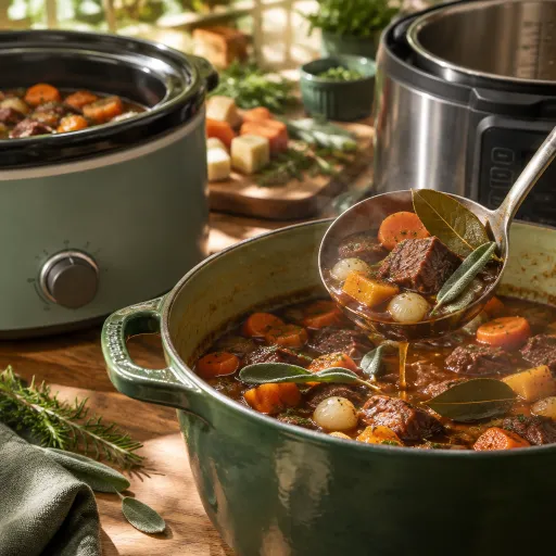 Mijoteuse, cocotte ou multicuiseur : quel appareil pour les plats mijotés de l'automne sans passer sa journée en cuisine