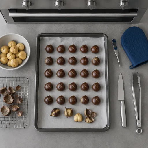 Maîtriser la cuisson des châtaignes au four avec votre cuisinière moderne