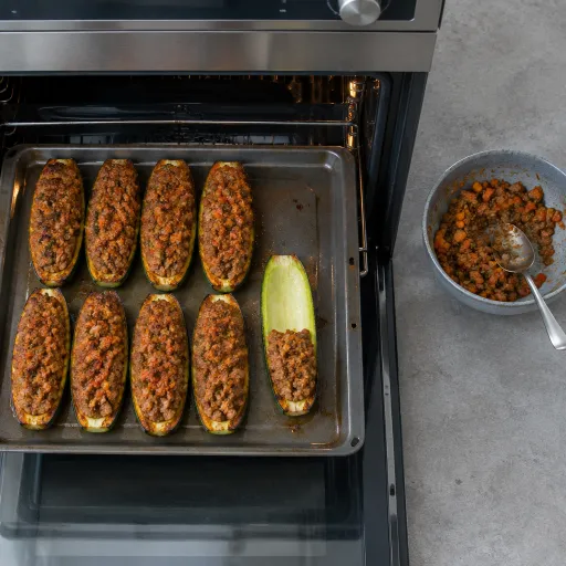 Réussir des courgettes farcies au four avec un four moderne : guide complet pour un plat familial maîtrisé