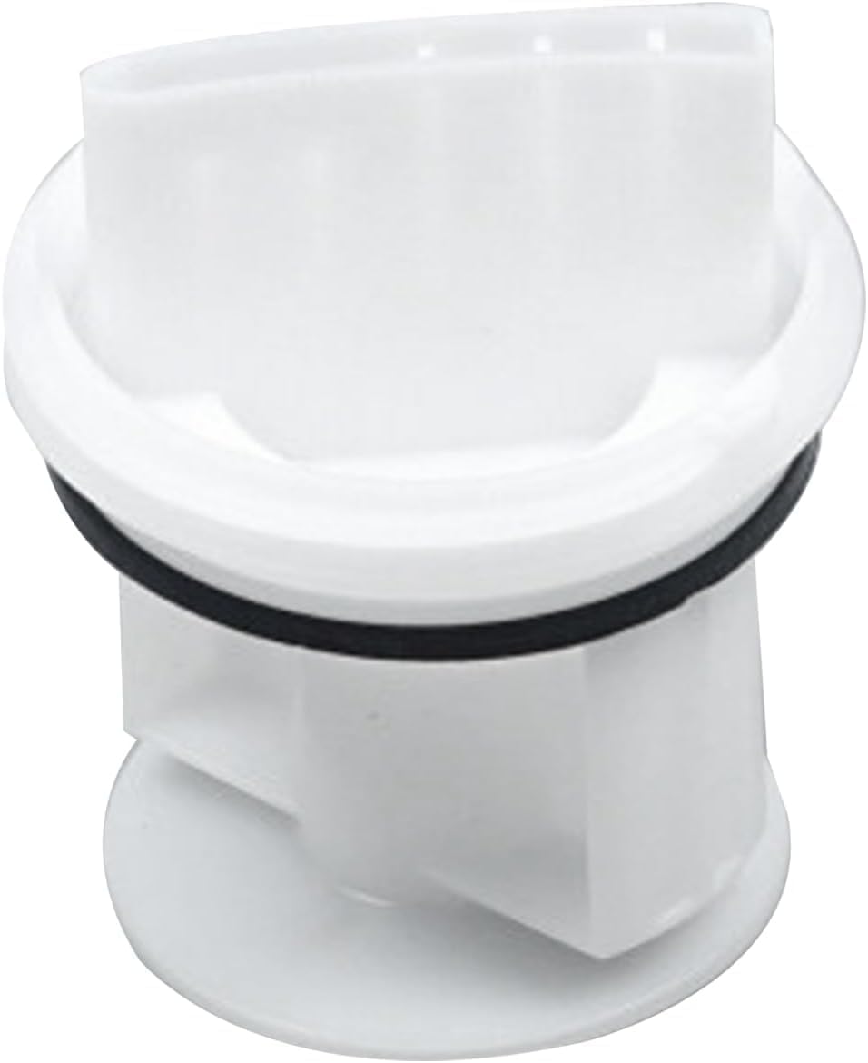 Filtre à Peluches Adapté aux Pièces Détachées de lave-linge et Sèche-linge - Le Filtre à Peluches est Compatible avec la Plupart des Machines à laver du Marché - (Blanc)