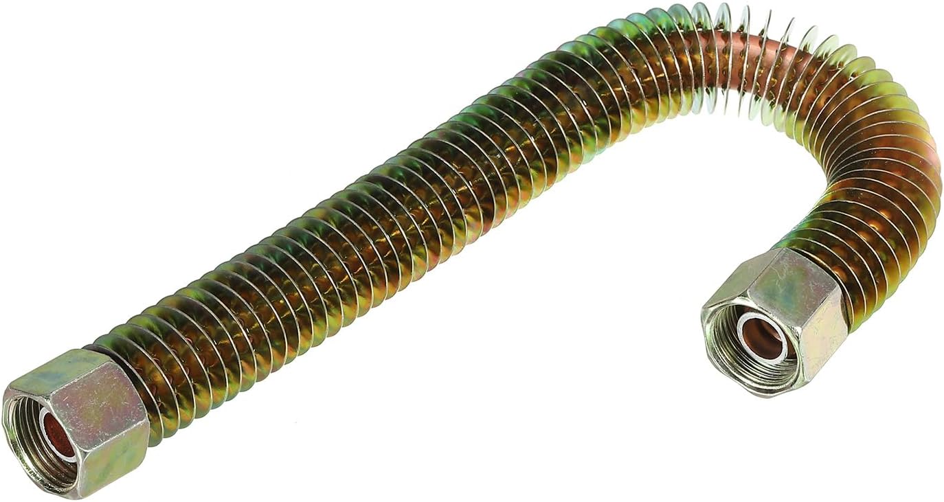 PATIKIL Tube d'Échappement pour Compresseur d'Air, Pièces de Rechange en Alliage d'Aluminium avec Filetage de 16 mm