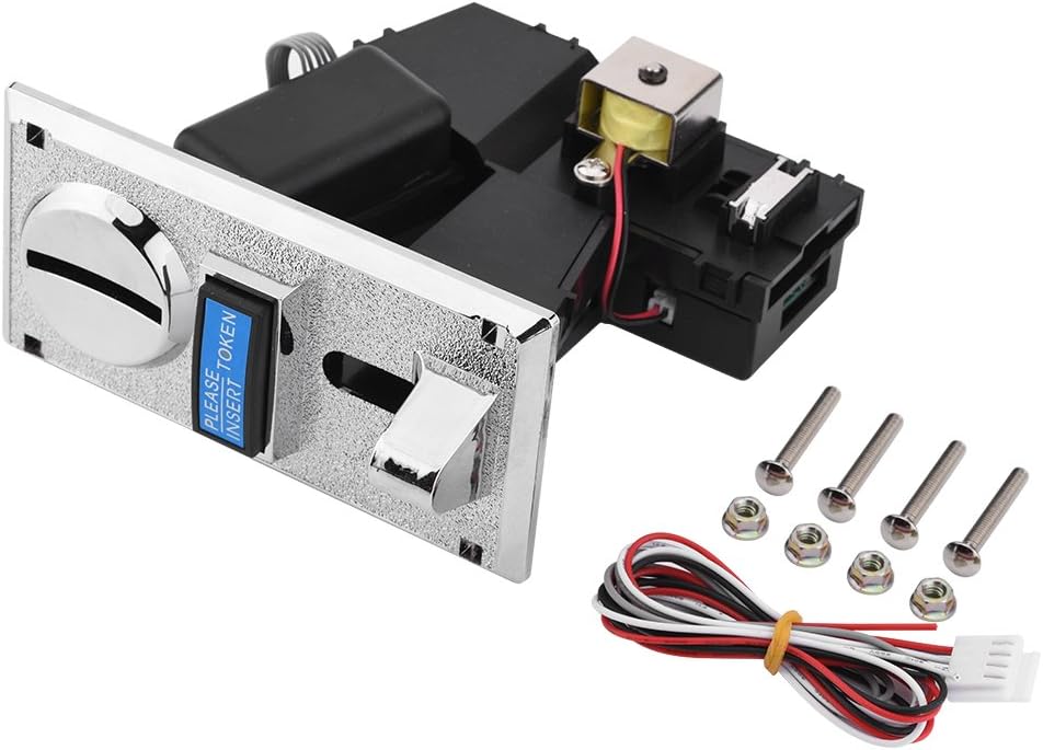 Tangxi Fente de sélecteur Multi d'accepteur de pièce de Monnaie pour Le Distributeur Automatique de mécanisme de Jeu d'arcade pour 6 Genres de pièces différentes