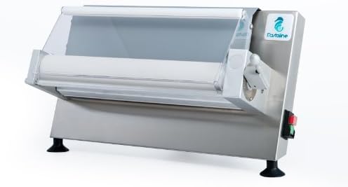 Mini Sfogly NSF Machine à Pâtes - Laminoir à Pâtes, Machine à Pâtisserie électrique pour Gâteau, Pâte à Amandes et Pâte Feuilletée, Montage Facile, Pour Cuisines Domestiques, Commerciales