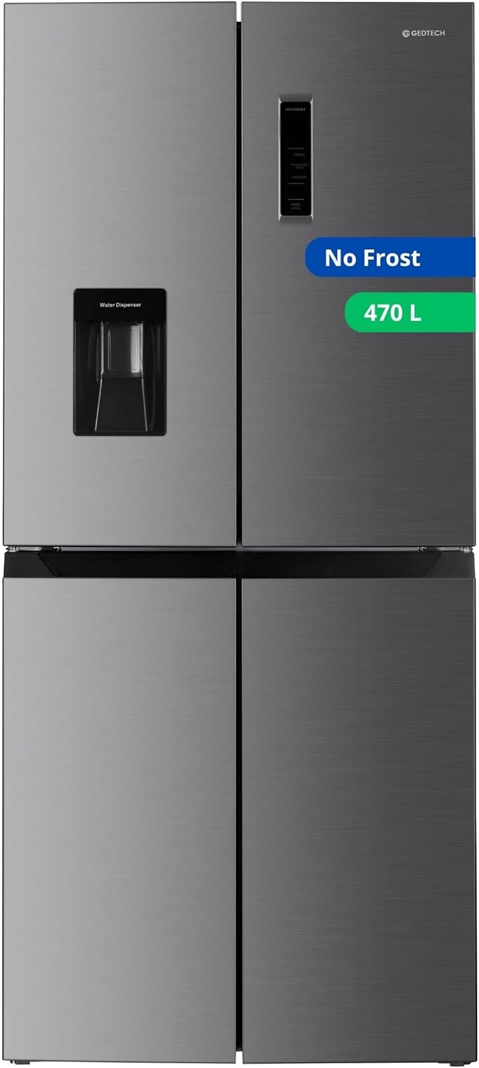 Réfrigerateur multi-portes GMP470IXT 470L (301L + 169L) - Distributeur d'eau - No Frost - Inox