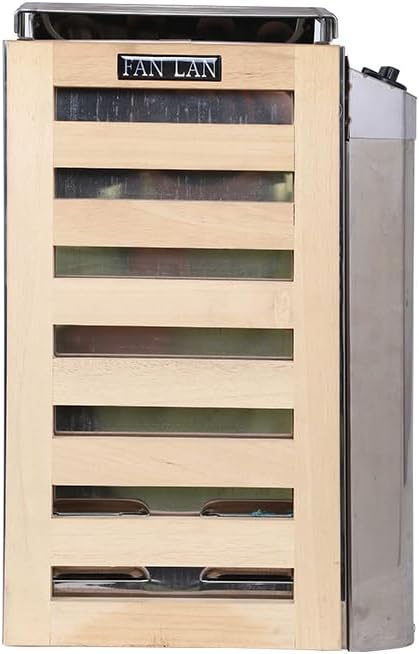 Poêle de sauna finlandais 3 kw avec commande intégrée, pour usage domestique et privé