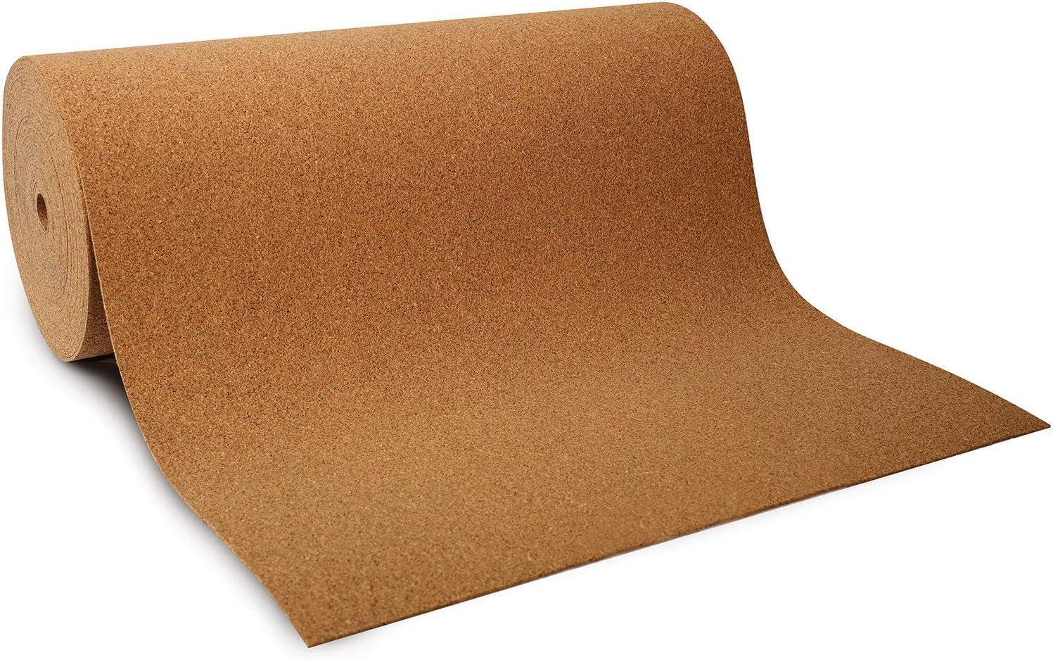 Dalles de liège - Plaque de liège au mètre - Rouleau isolant liège mur/sol - Isolant naturel - Isolation acoustique et thermique - épaisseur 5 mm, 100 x 250 cm 250 x 100 cm 5 Mm