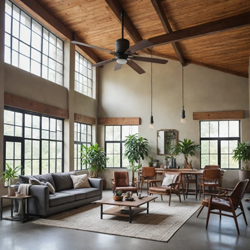 Optimisez votre espace avec un ventilateur de plafond industriel