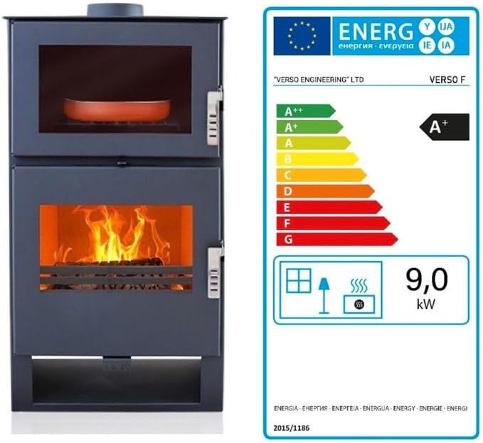 Generic Poêle à bois Verso F - 9 kW