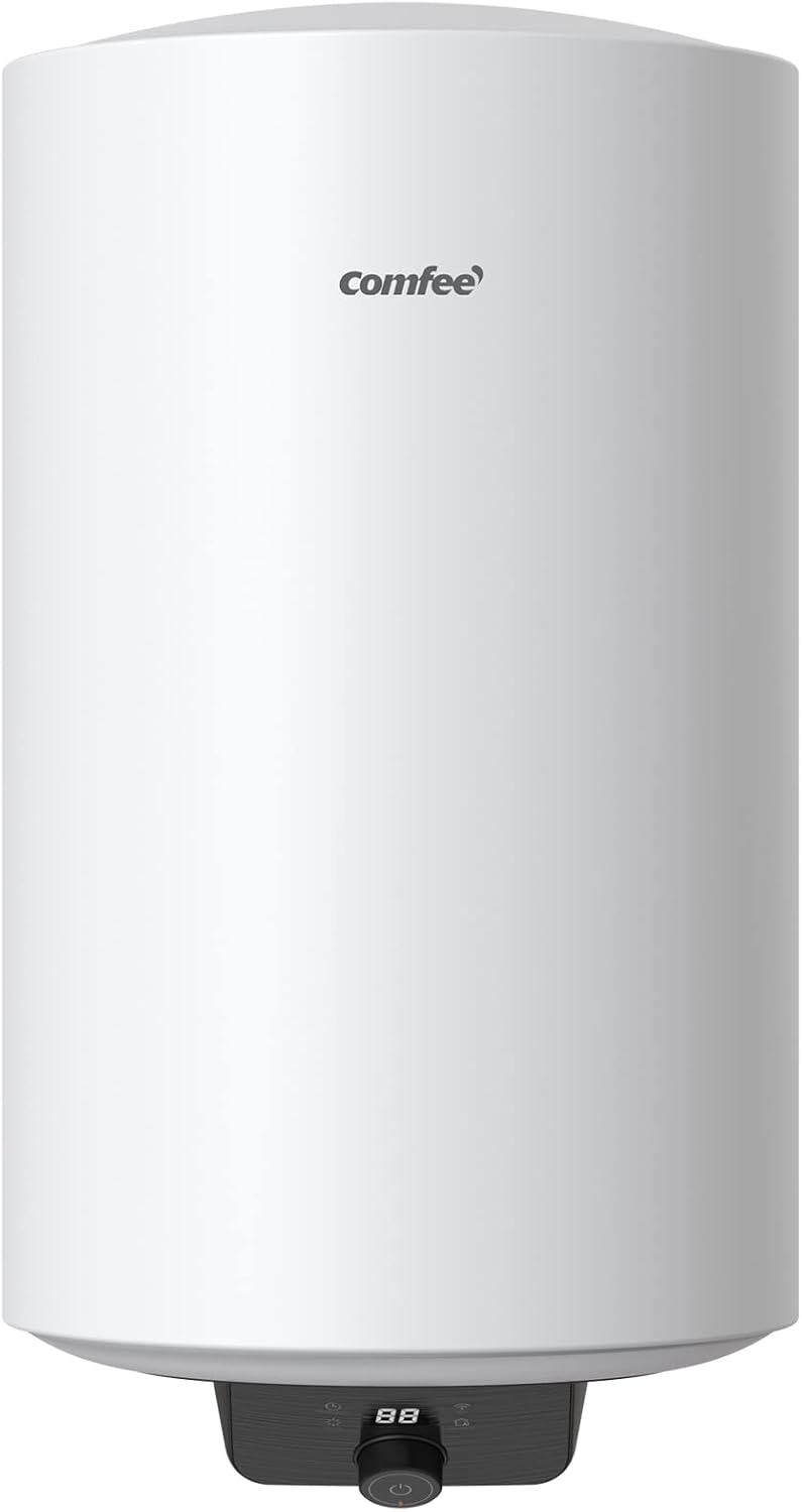 ' D80-15EFG Chauffe-eau électrique vertical, accroché à la muraille, 80 L, taille compact, facile à installer