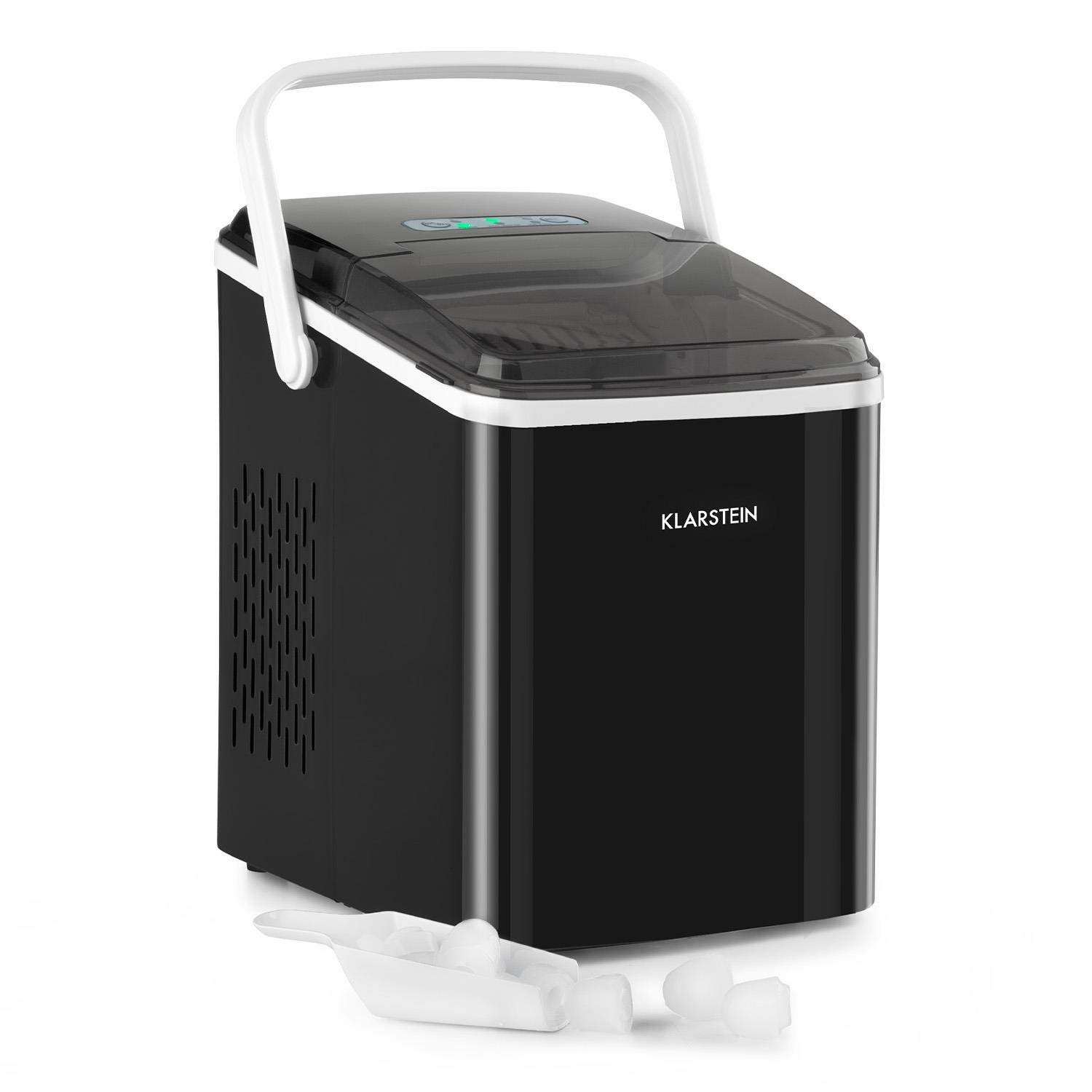 Machine a Glacons pour la Maison, Capacité de 2L, Fabrique Rapidement Jusqu'à 12kg de Glacons, Machine a Glaces Petits et Grands Glaçons en Forme de Balles, Autonettoyante, Ice Maker