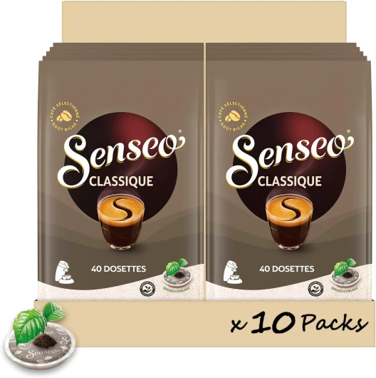 Senseo Café 400 Dosettes Classique (lot de 10 x 40)