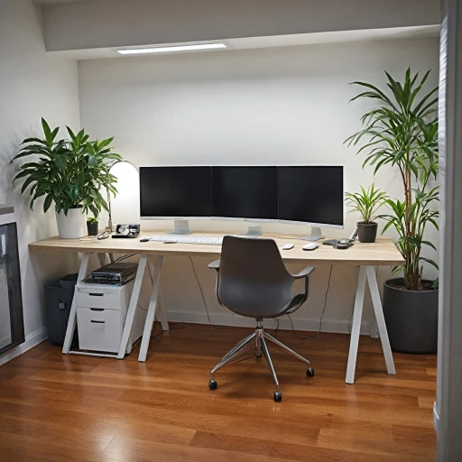 Optimisez votre espace de travail avec un passe-câble de bureau