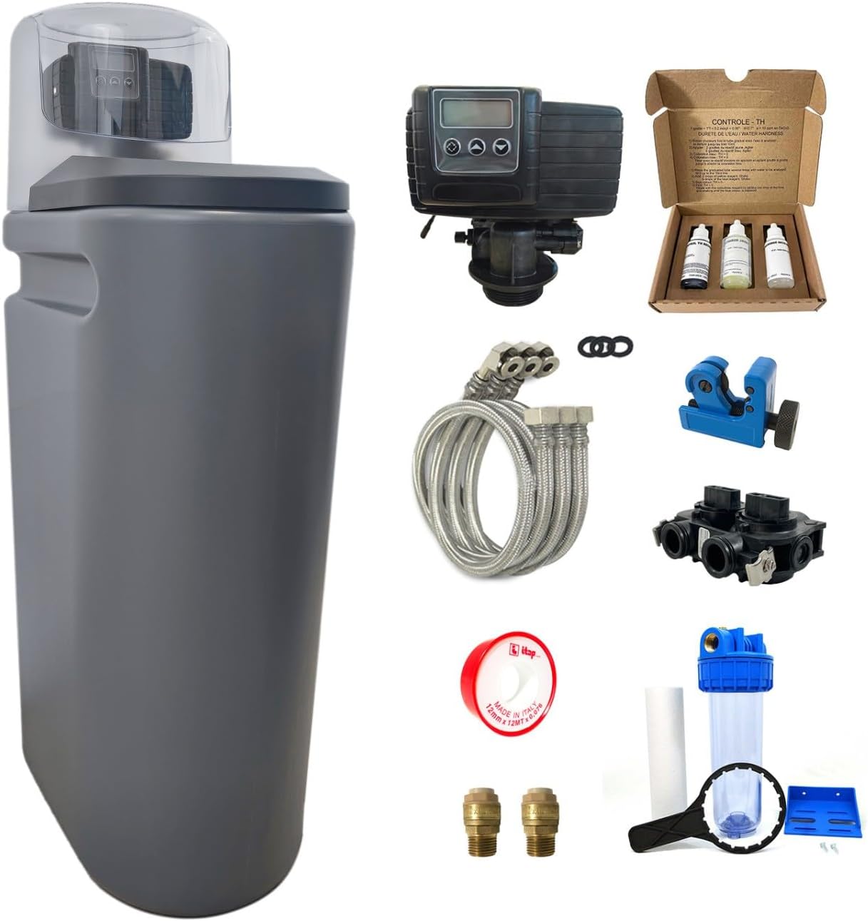 Adoucisseur D'eau 25l Fleck 5600 Sxt Complet Avec Accessoires