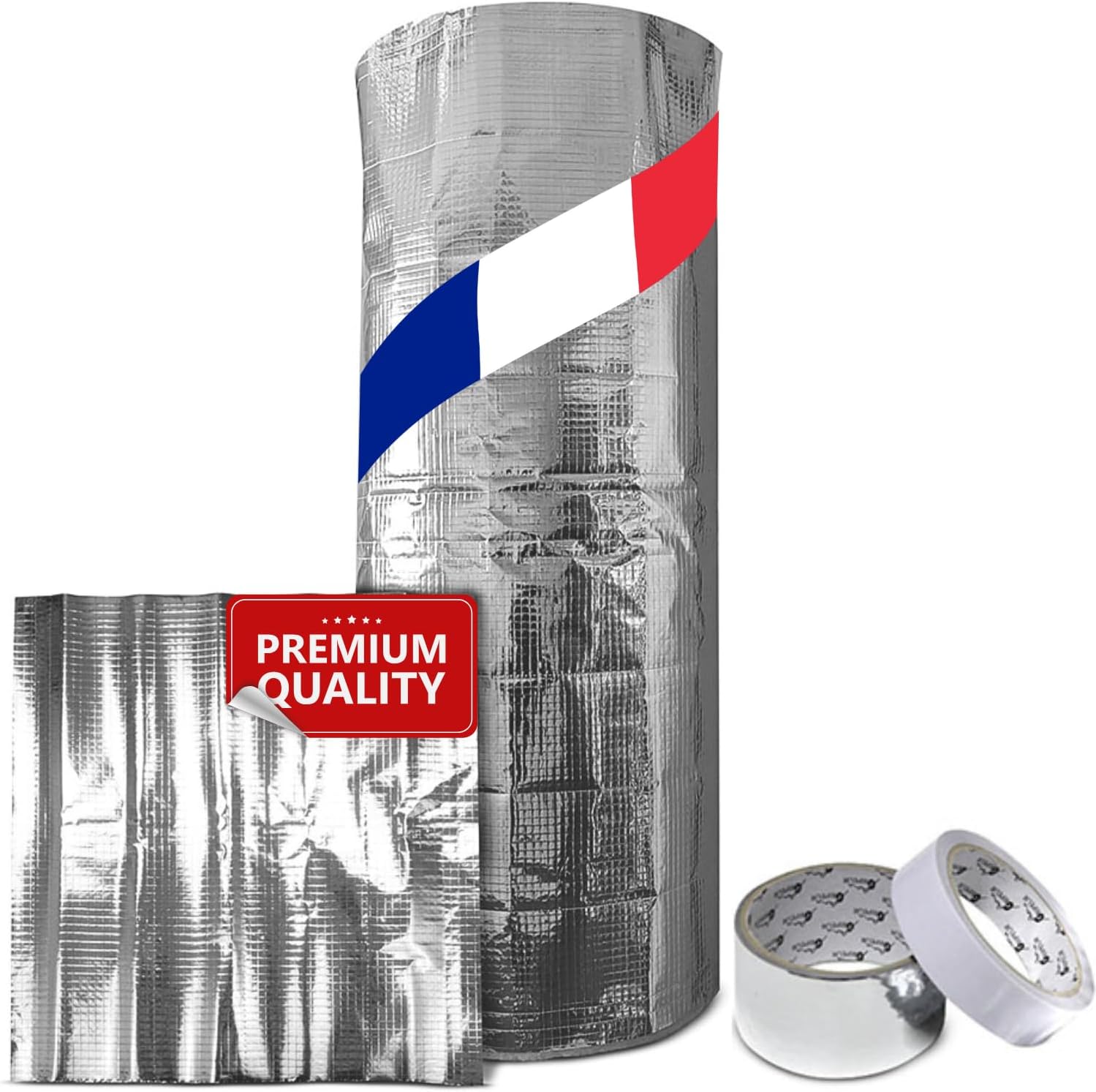 Isolant Ballon Eau Chaude, 300 L, 160 x 200 cm - Isolant Thermique, Multicouches - Kit Isolation Chauffe Eau, Complet - Isolant Cumulus, Qualité Premium - Fabriqué en France