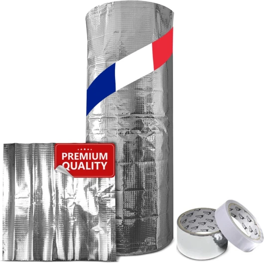 Isolant Ballon Eau Chaude, 300 L, 160 x 200 cm - Isolant Thermique, Multicouches - Kit Isolation Chauffe Eau, Complet - Isolant Cumulus, Qualité Premium - Fabriqué en France