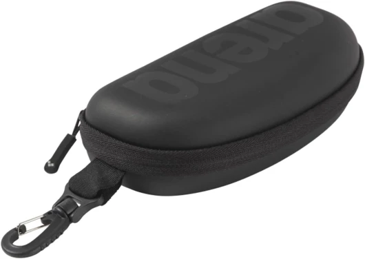 Swim Goggle Case, Étui pour Lunettes de Natation, Étui Rigide, Couleur Noire, Noir Étui à lunettes arena