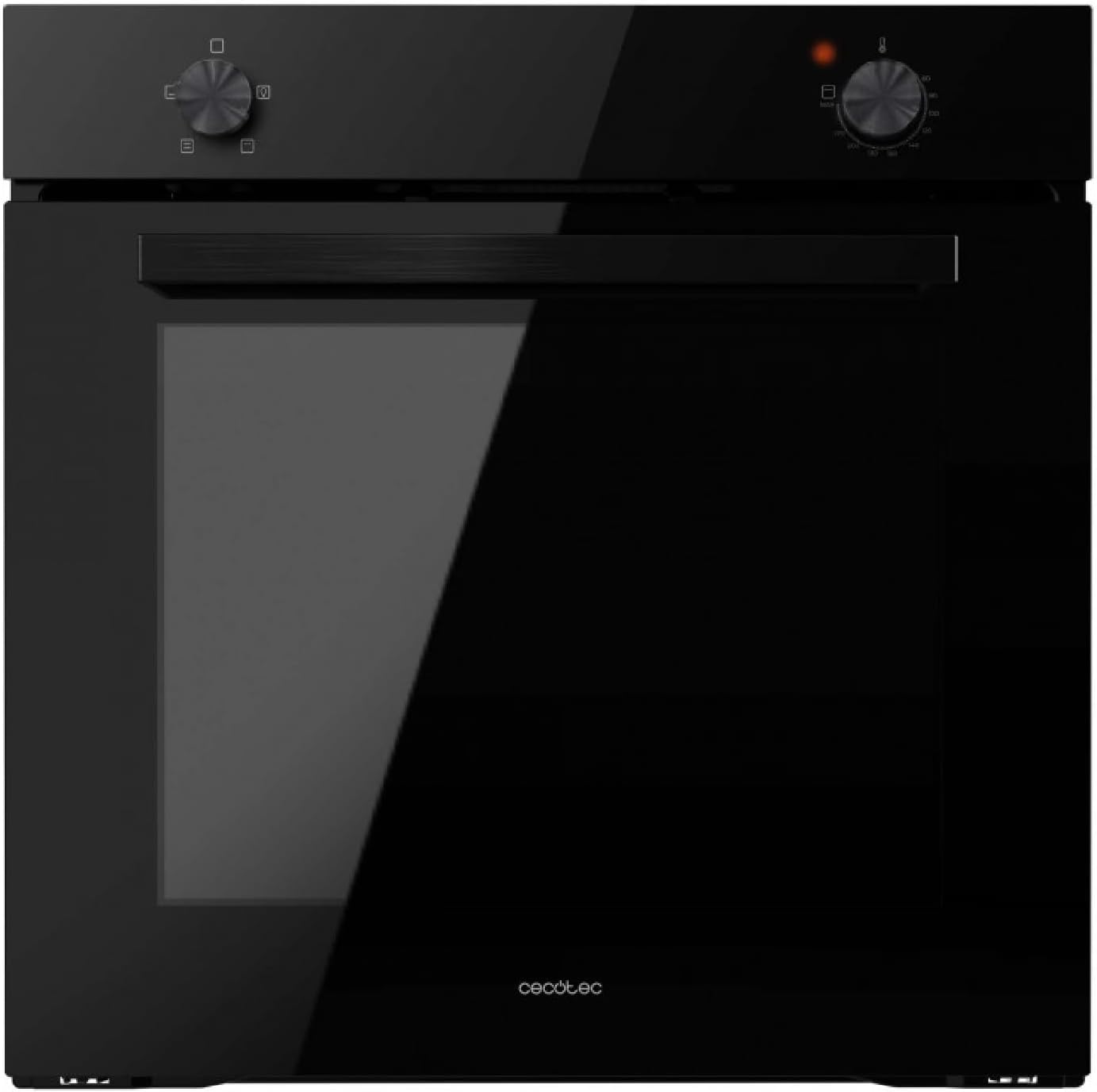 Four encastrable Bolero Hexa C126000 Black A - 2800 W, capacité de 77 L, 4 fonctions, Steam Assist, Steam EasyClean, Cooling Fan, Triple Vitrage, Classe Énergétique A, Lumière intérieure - Noir