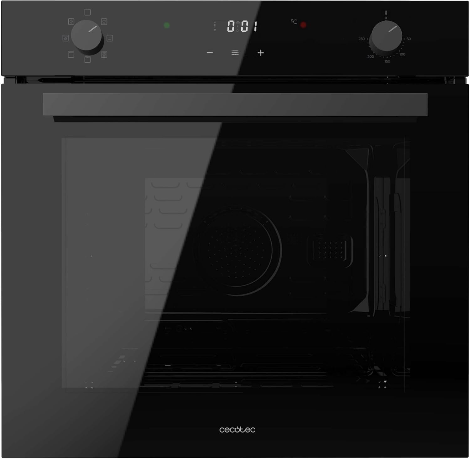 Four Intégrable Multifonction 70L Bolero Hexa M226001 Glass Black, 2800W, 7 Fonctions, Affichage, Steam Base XXL, Steam Assist, Steam EasyClean, Cooling Fan, Mode Eco, Mode Convection, Grill Cristal Noir