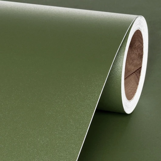 Papier Adhesif pour Meuble Vert Olive Papier Peint Vert Uni Imperméable Papier Peint Autocollant Mural Chambre Salon Corridor Rouleau Adhesif pour Meuble Vert Cuisine Armoire Table 40CMx2M Vert Olive 40l x 40L cm