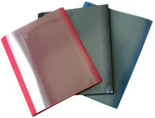 Olympia Chemises à reliure thermique pour 21 à 30 feuilles 10 bleues/10 noires/10 rouges 3 mm d'épaisseur