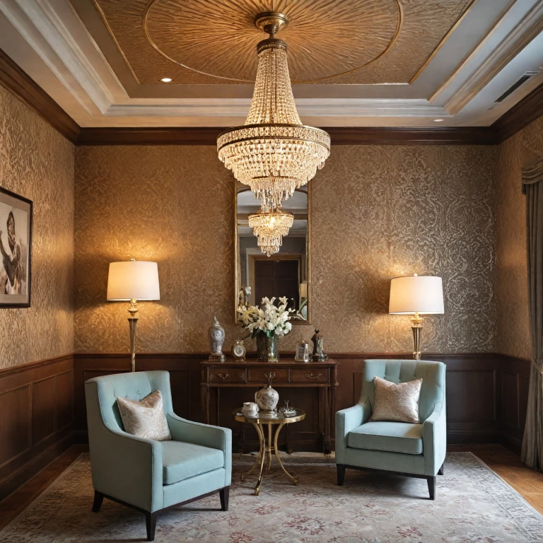 Transformez votre intérieur avec du papier peint au style art déco
