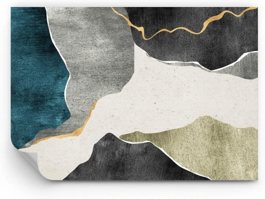 Papier Peint Panoramique en vinyle Premium Canvas - Abstractionnisme Art Déco Morceau - 100x70 cm - Revêtement mural décoration Moderne Décoration Wallpaper Salon Chambre - WF3AA100x70-5980 5980 100 x 70 cm