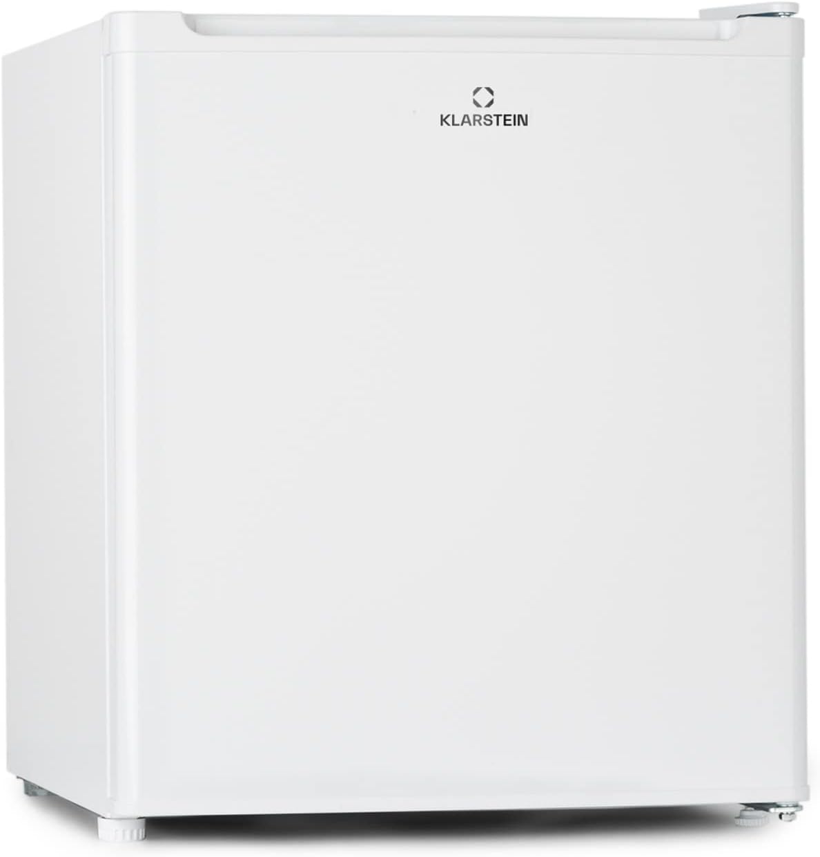 Mini Congelateur Armoire, Petit Congélateur pour la Chambre et la Maison, Mini congélateur 33L, Congelateur Petite Taille avec Etagère, Econome en Energie, Appareil à glaçons et Grattoir Blanc