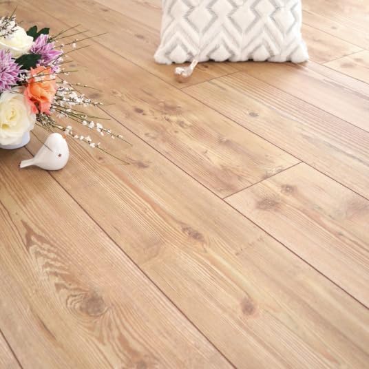 Parquet flottant Stratifié KronoSwiss Noblesse V4 Clic 5G (8 lames 138x19,3 cm (2.131 m²), Pin rustique) 8 lames 138x19,3 cm (2.02 m²)