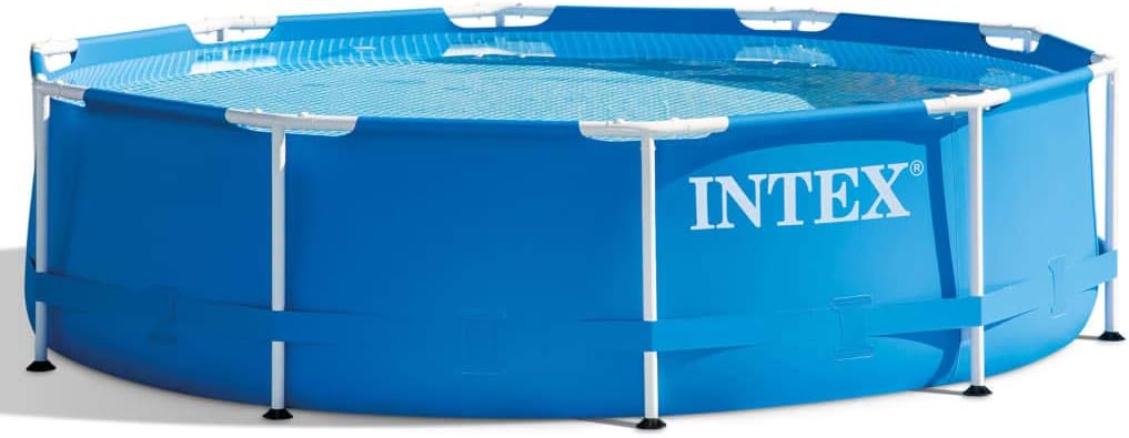 INTEX Piscine à structure métallique avec pompe - 305 x 76 cm bleu 28202GN 305 x 76 cm Unique