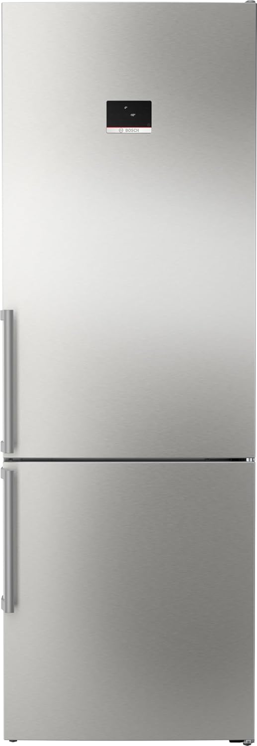KGN49AIBT, Série 6, Réfrigérateur combiné pose-libre, 440 L, 203 x 70 (H x L), Inox anti trace de doigts